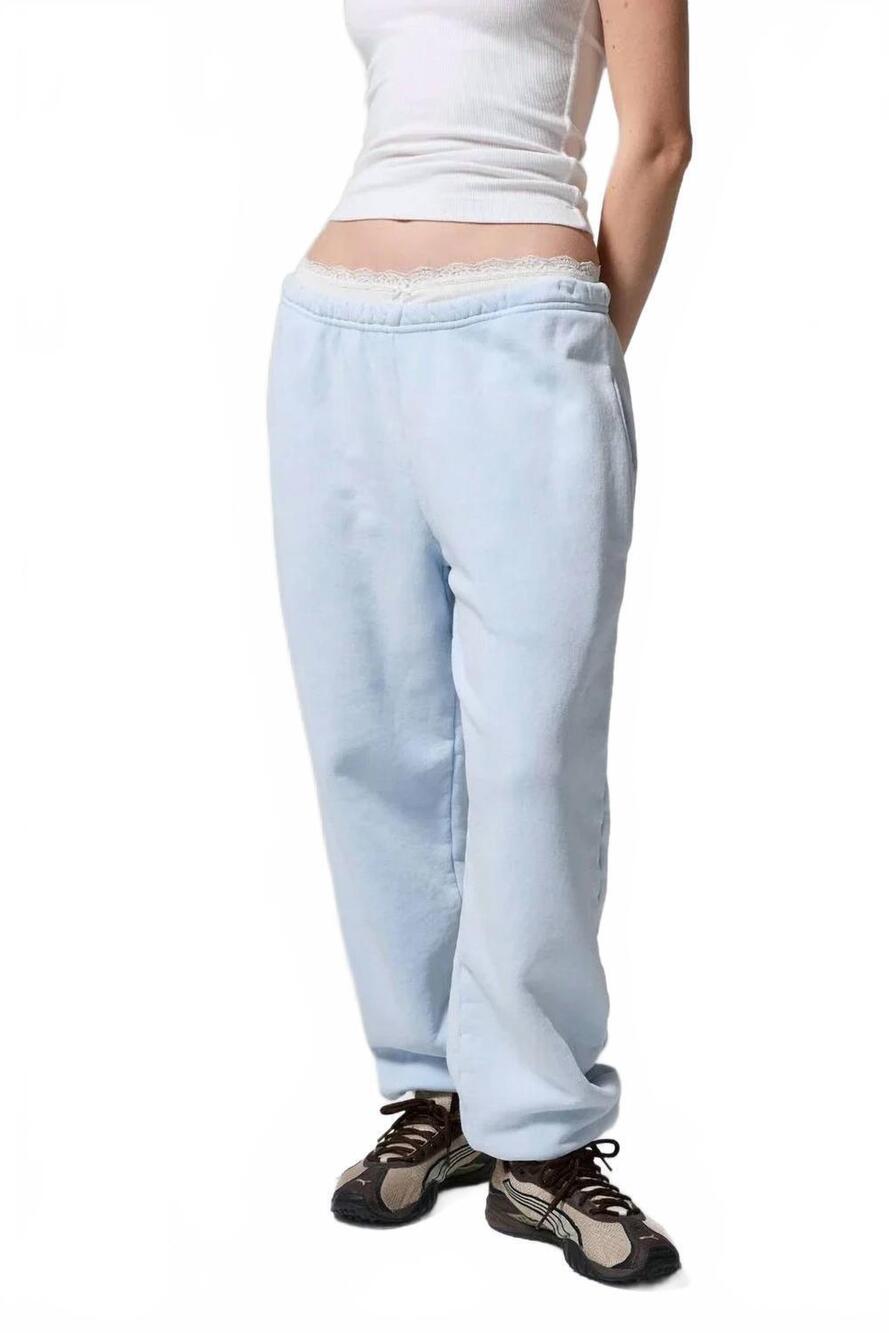 NEW ASHER sebi intentionally oversized sweatpant in drizzle